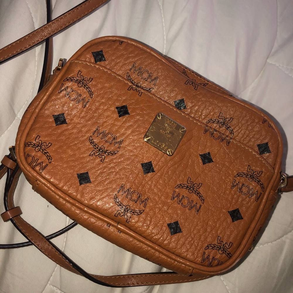 Small Authentic MCM Crossbody Bag